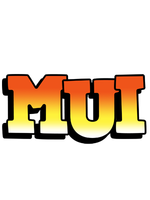 Mui sunset logo