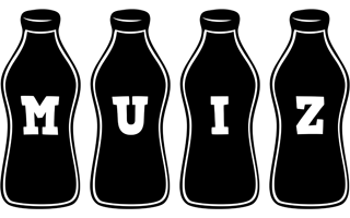 Muiz bottle logo