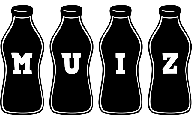 Muiz bottle logo