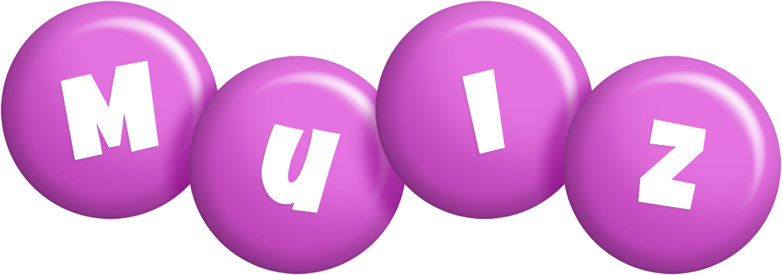 Muiz candy-purple logo