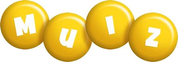 Muiz candy-yellow logo