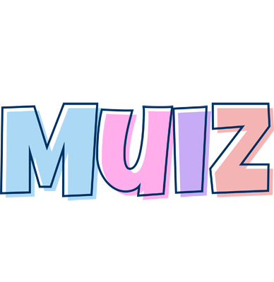 Muiz pastel logo