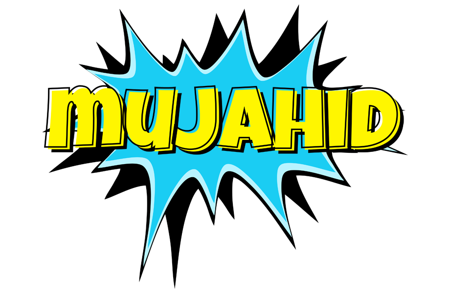 Mujahid amazing logo