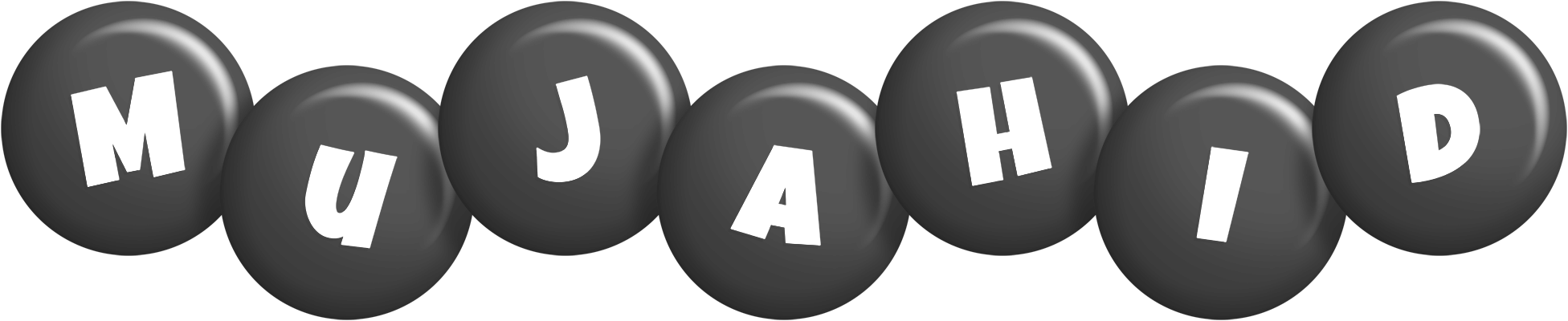 Mujahid candy-black logo