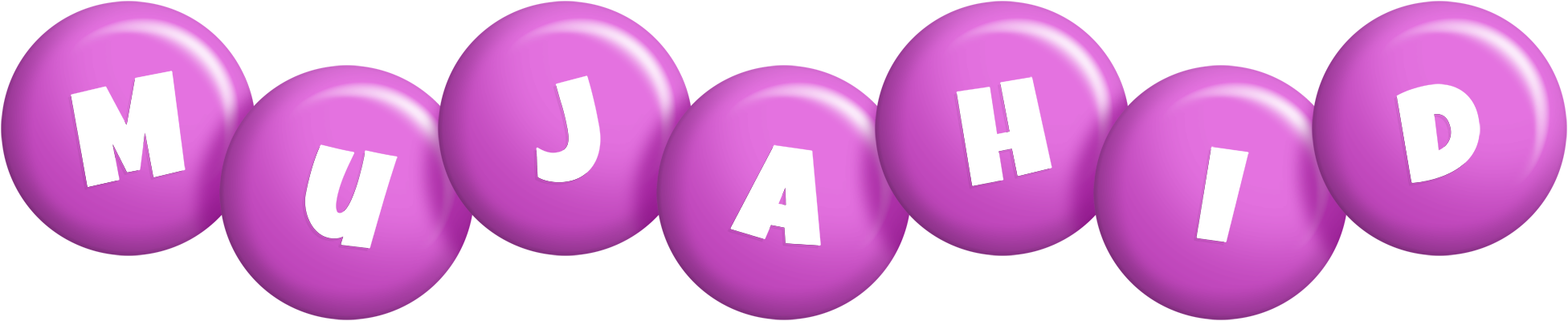 Mujahid candy-purple logo