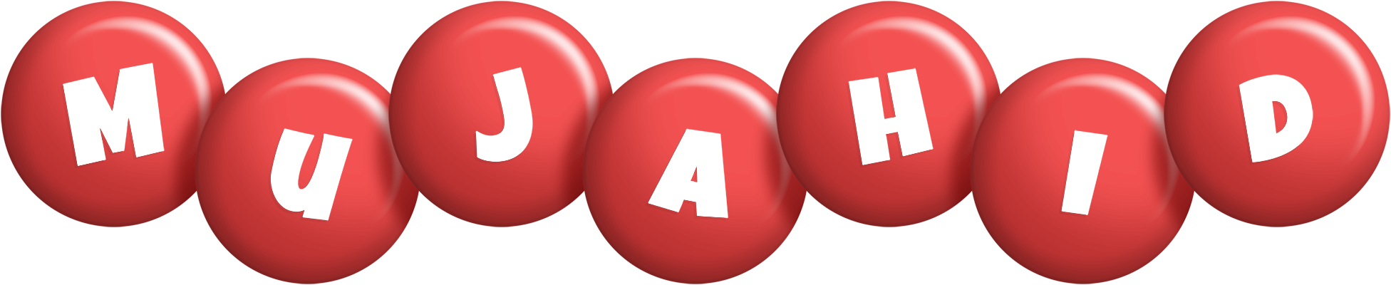 Mujahid candy-red logo