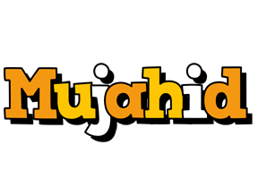 Mujahid cartoon logo