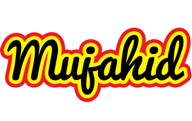 Mujahid flaming logo