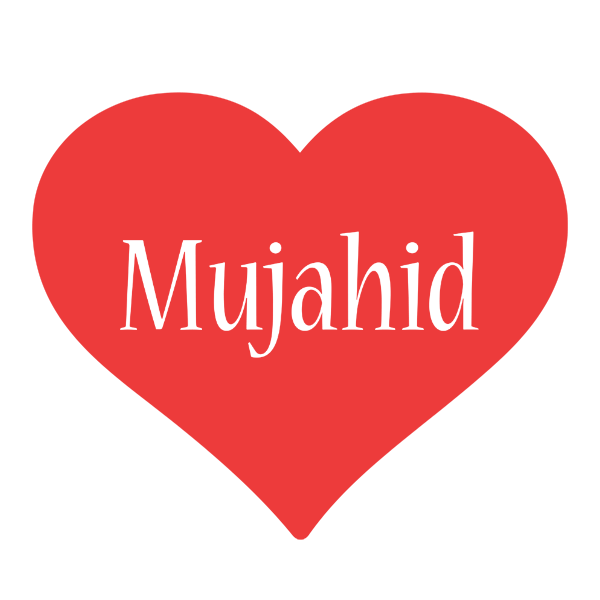 Mujahid love logo