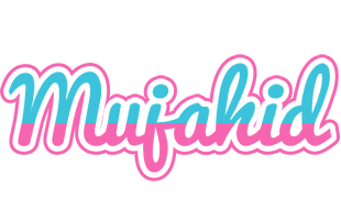 Mujahid woman logo