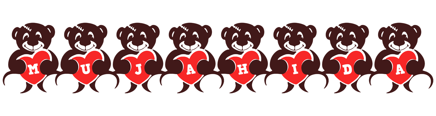 Mujahida bear logo