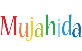 Mujahida birthday logo