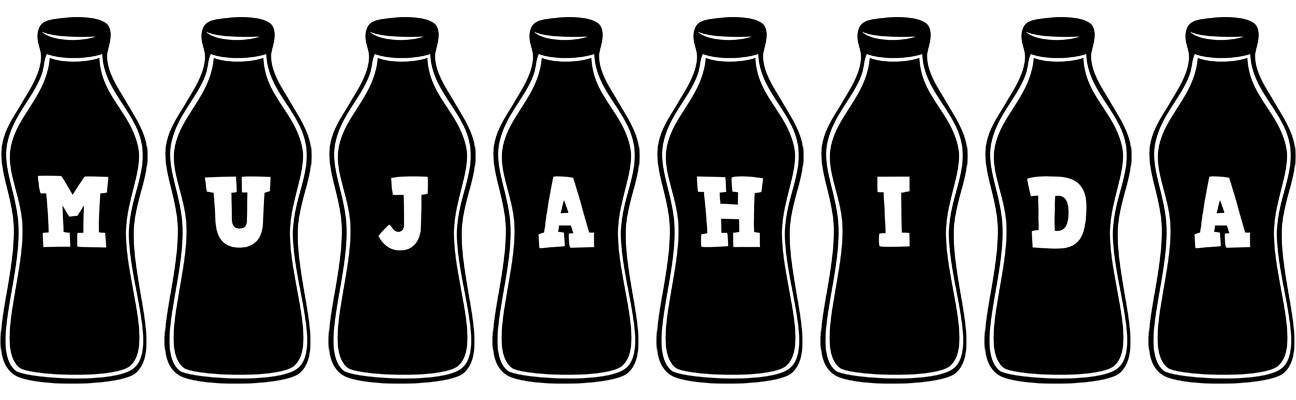 Mujahida bottle logo