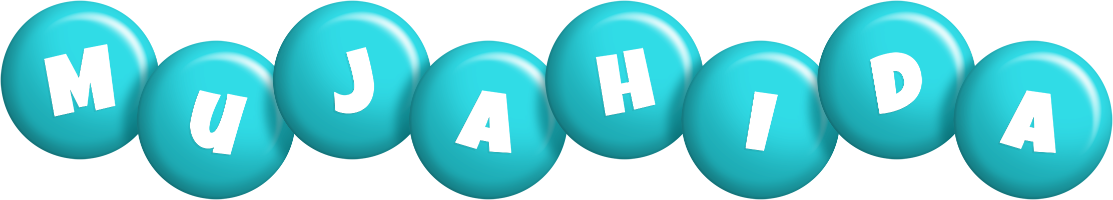 Mujahida candy-azur logo