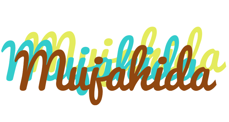 Mujahida cupcake logo