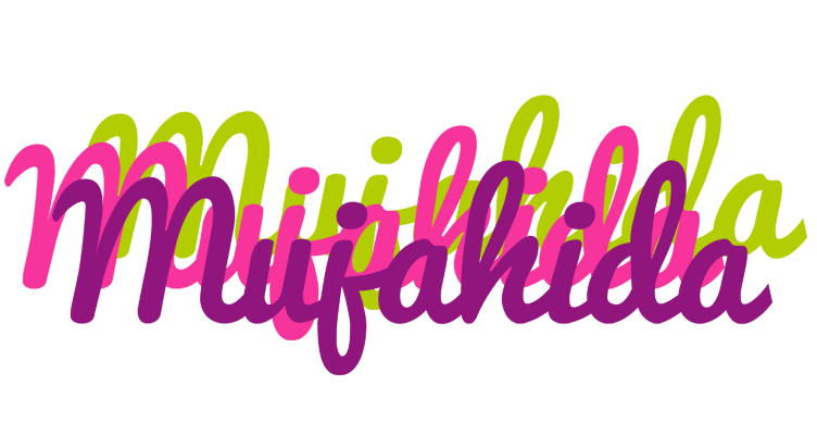 Mujahida flowers logo