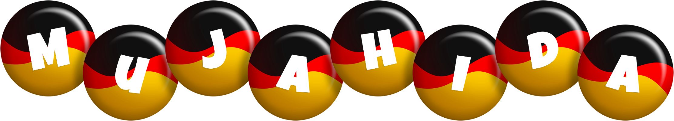 Mujahida german logo