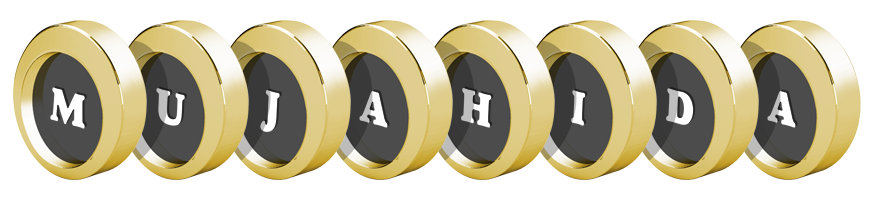 Mujahida gold logo