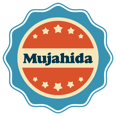 Mujahida labels logo