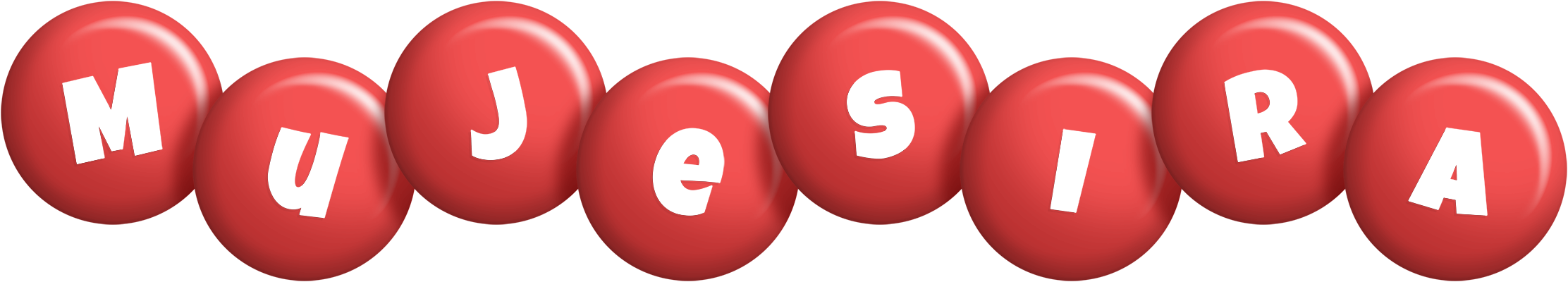 Mujesira candy-red logo