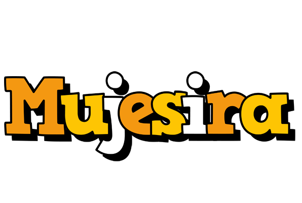 Mujesira cartoon logo