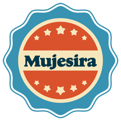 Mujesira labels logo