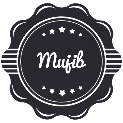 Mujib badge logo