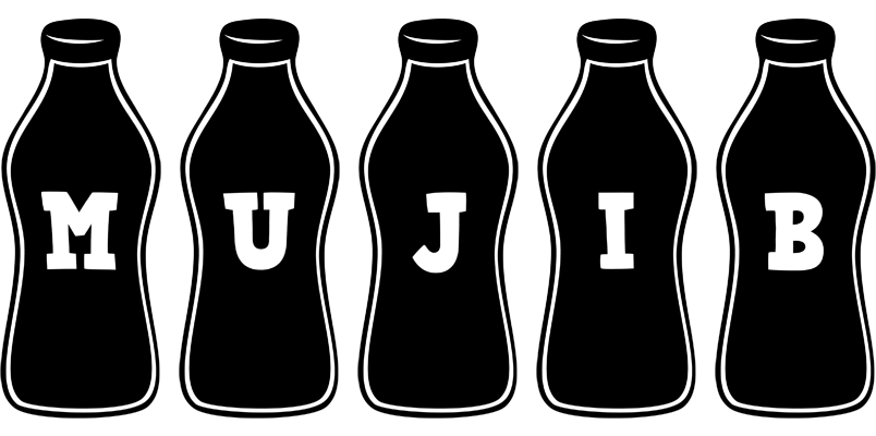 Mujib bottle logo