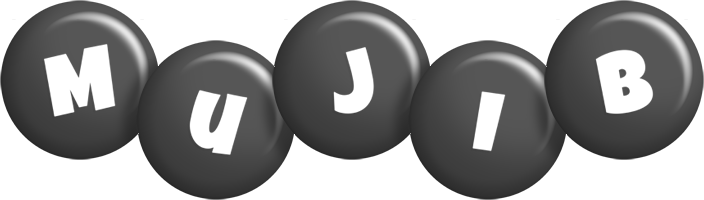 Mujib candy-black logo
