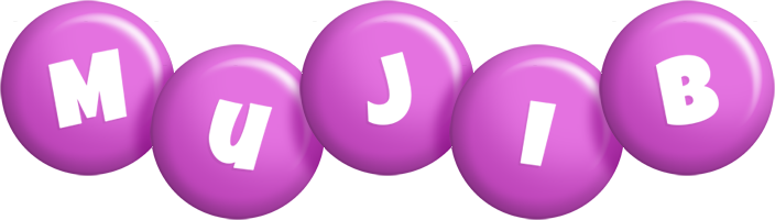 Mujib candy-purple logo