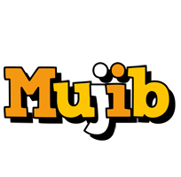 Mujib cartoon logo