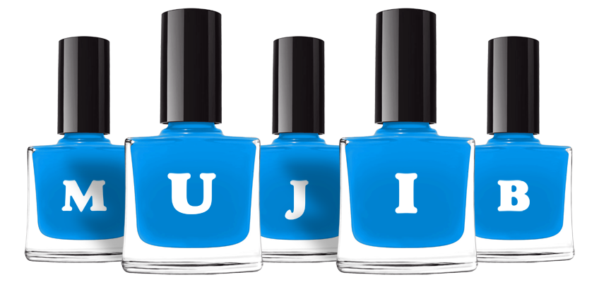 Mujib glossy logo