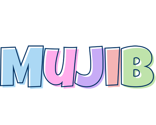 Mujib pastel logo