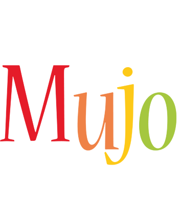 Mujo birthday logo