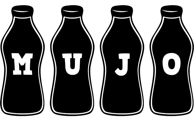Mujo bottle logo