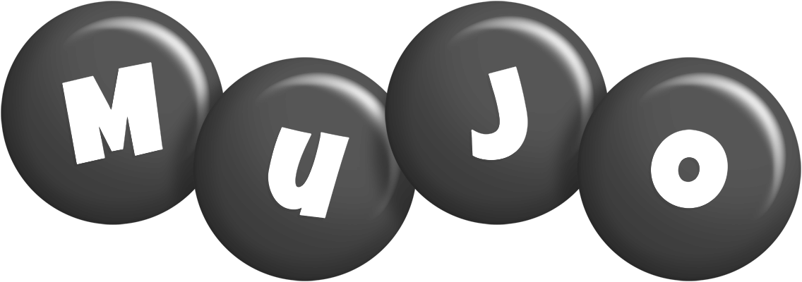Mujo candy-black logo