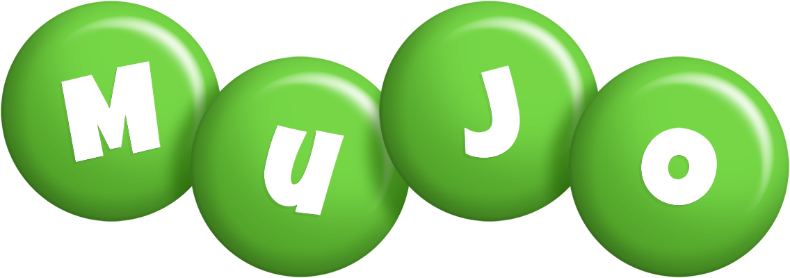 Mujo candy-green logo