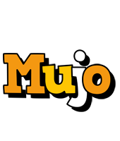 Mujo cartoon logo