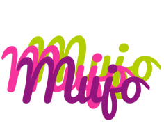 Mujo flowers logo