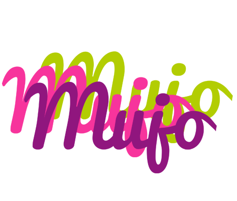 Mujo flowers logo