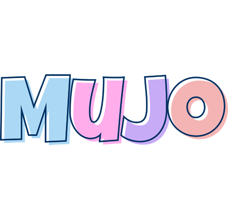 Mujo pastel logo