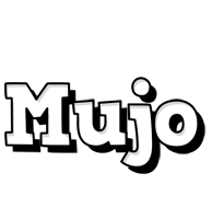 Mujo snowing logo