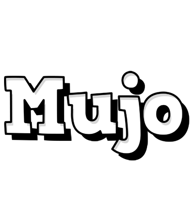 Mujo snowing logo