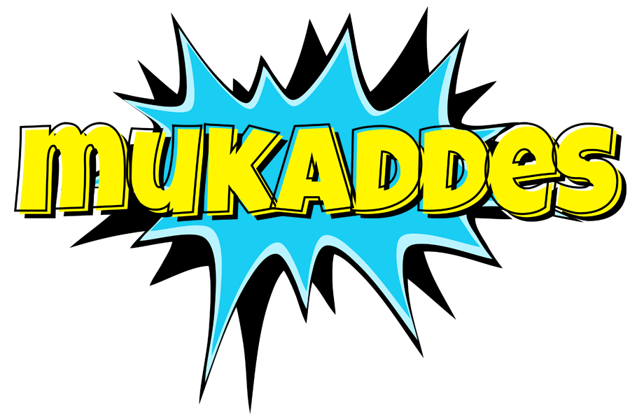 Mukaddes amazing logo