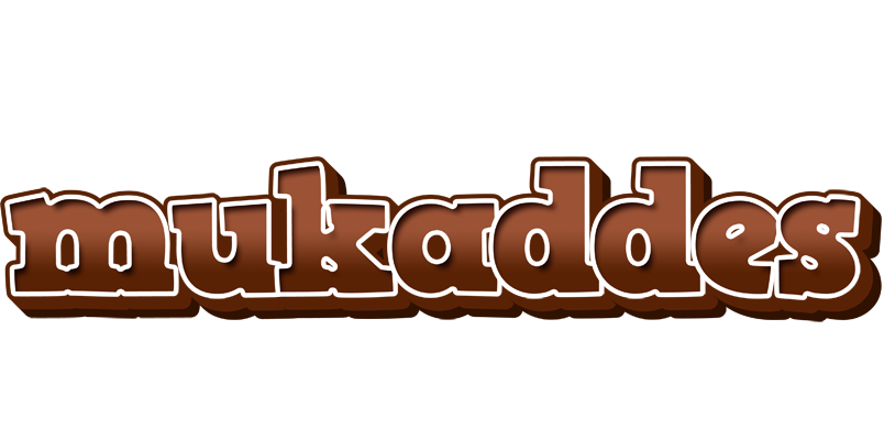 Mukaddes brownie logo