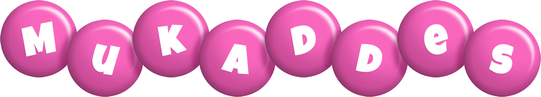Mukaddes candy-pink logo