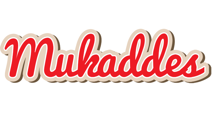 Mukaddes chocolate logo