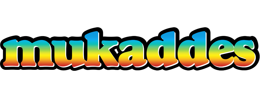 Mukaddes color logo