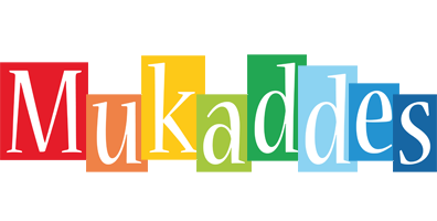 Mukaddes colors logo