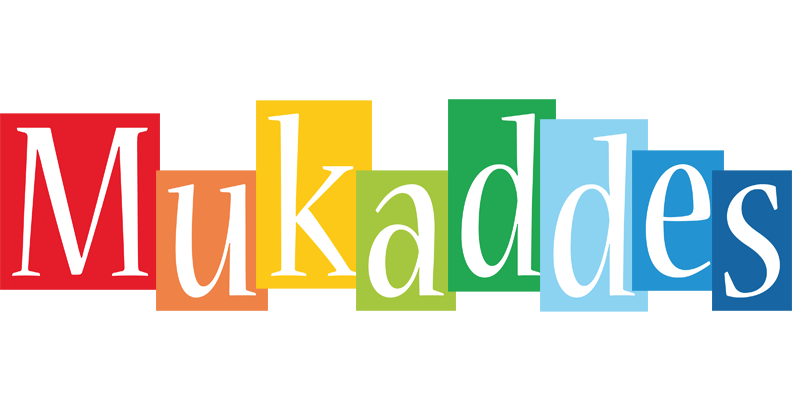 Mukaddes colors logo